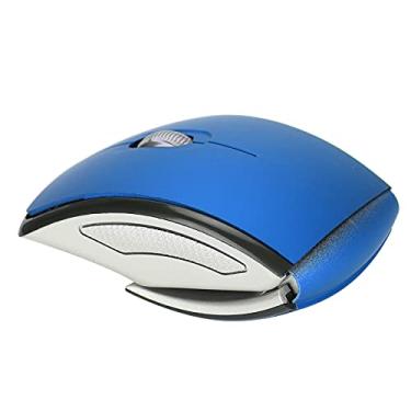 Imagem de Mouse sem fio, mouse USB de posicionamento óptico com receptor USB para notebooks para computadores desktop para escritório(azul)