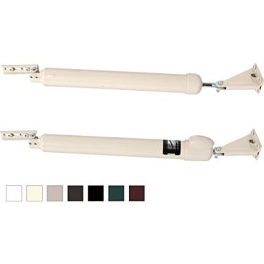 Imagem de Touch 'n Hold Smooth – Sistema de fechamento de porta dupla – Resistente – Botão de fixação recurso de abertura e movimento de fechamento suave – para portas de tempestade e segurança (peso médio/pesado). Novas portas ou substituição de unidades antigas