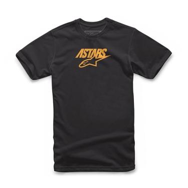Imagem de Camiseta Alpinestars Mixit Masculina Preto e Dourado
