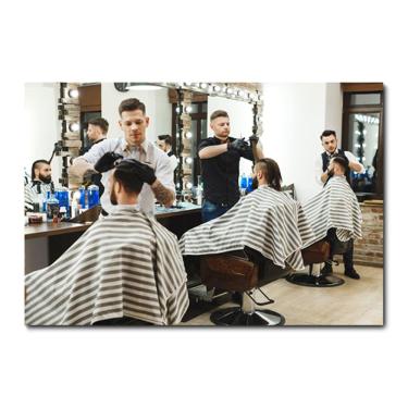 Imagem de Placa Decorativa -Barber Shop - Barbearia - 2234