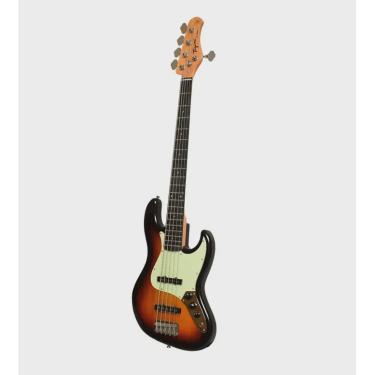 Imagem de Contra Baixo Tagima Woodstock Jazz Bass Tw-73 5 Cordas