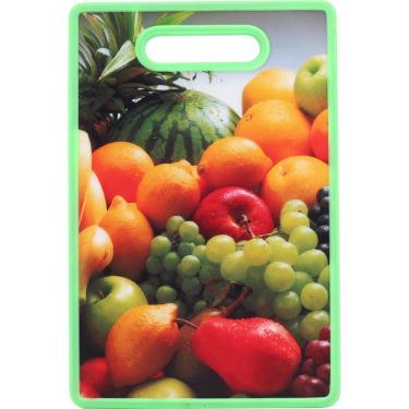 Imagem de TÁBUA CULINÁRIA 1x20x30cm PLÁSTICO VERDE