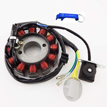 Imagem de TC-Motor 12 bobinas Ignition Stator Magneto para 4 tempos GY6 125cc 150cc Moped Scooter ATV Quad