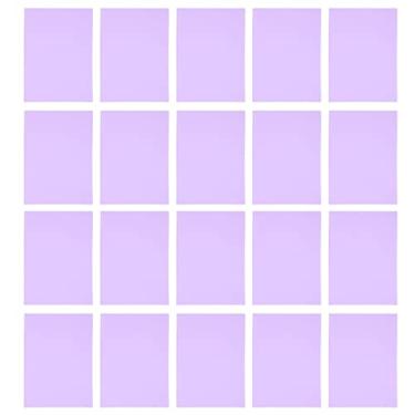 Imagem de 20 pçs A4 30 Buracos Capa de Encadernação de Folhas Soltas PP Folha de Plástico Protetor de Papel para Escritório (Taro Roxo)