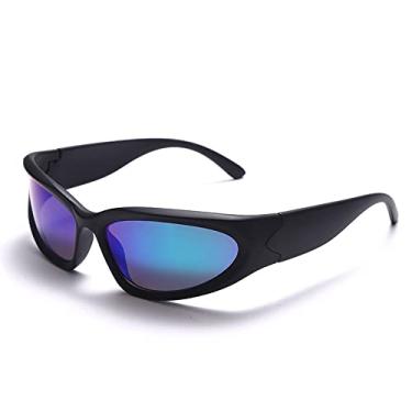 Imagem de Óculos de Sol Polarizados Mulheres Homens Design Espelho Esporte Luxo Vintage Unissex Óculos de Sol Masculino Driver Óculos UV400,8,A