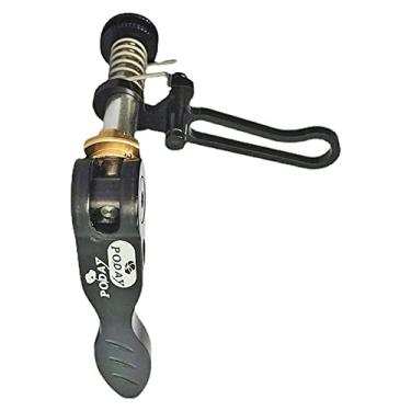 Imagem de Newmind Grampo de assento de bicicleta, liberação rápida, pino anticorrosão, parafuso de liga de alumínio, para Brompton para bicicleta dobrável de 360 - Preto