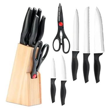 Imagem de KIT 7 PECAS DE FACAS INOX