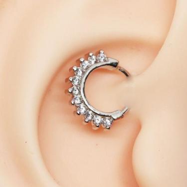 Imagem de Piercing De Daith Cravejado - Eu Curto Acessórios