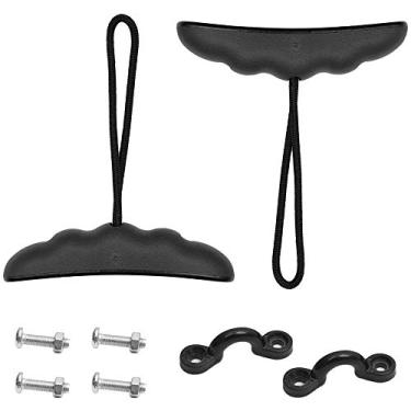 Imagem de Tingpai 2pcs Kayak Carry Pull Handle com pa fusos pa olhos de almofada de o pa barco de canoa