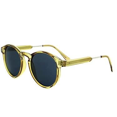 Imagem de Óculos de Sol Design Classico Redondo Oley Unissex Polarizado com Proteção Uv400 Y7500 (C5)