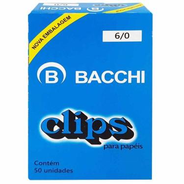 Imagem de Clips Para Papel 6/0 Bacchi 50 Unidades