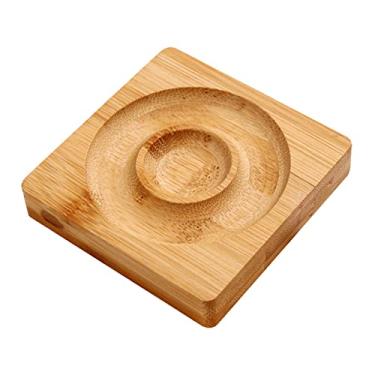 Imagem de Bandeja de exibição de bracelete de de bambu, rack, armazenamento de, organizador de suporte de de aniversário para