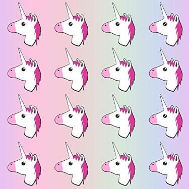 Imagem de Papel de Parede Arco Iris Unicornio