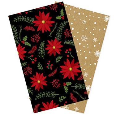 Imagem de Echo Park Paper Company Caderno de viagem Celebrate Christmas Travelers - papel pautado, vermelho/verde/bronze/juta / preto