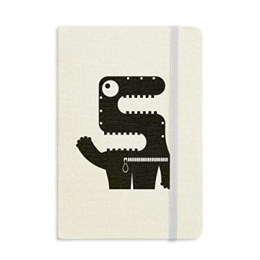 Imagem de Caderno Alien Monstro Alienígena Oficial de Tecido Capa Rígida Clássico Diário