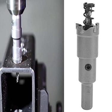 Imagem de Compra Maluca Cortador de serra, estende efetivamente o abridor de orifício de carboneto endurecido para placa de alumínio para placa de aço para chapa de ferro para aço inoxidável (φ27 mm)