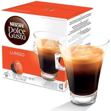 Imagem de Cápsula Nescafé Dolce Gusto Café Lungo 16 Cápsulas - Nestlé
