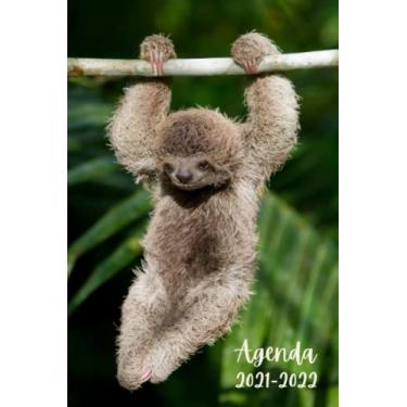 Imagem de Agenda Semana Vista 2021 2022: Para una perfecta gestión del tiempo | Organizador semanal | 2 páginas = 1 semana |Perezoso |Regalo original mujer hombre