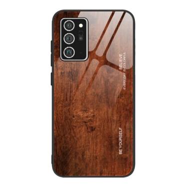 Imagem de Caixa de telefone à prova de choque de vidro temperado de grão de madeira para Samsung Galaxy S20 FE S20Ultra Note 20 A21s A71 A51 A50 A70 A80 A20s Capa, b, para S9Plus