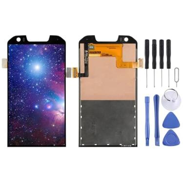 Imagem de YUNCHAO Acessórios telefônicos Tela LCD OEM para Caterpillar Cat S60 com Montagem Full Digitizer (preto) Substituição do telefone celular