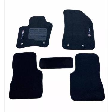 Imagem de Jogo De Tapetes Fiat Toro Até 2018 Em Carpete Bordado