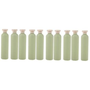 Imagem de Cabilock 10 Pcs garrafa de gel de banho dispensador de sabonete liquido kit de limpeza de garrafas de viagem frasco shampoo garrafa de xampu loção corporal dispensador de enxaguatório bucal