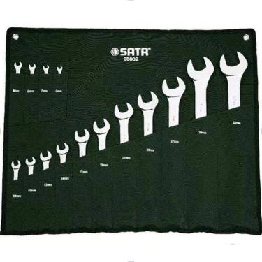 Imagem de Jogo de Chave Combinada 6 a 32mm 15pçs ST08002SJ Sata