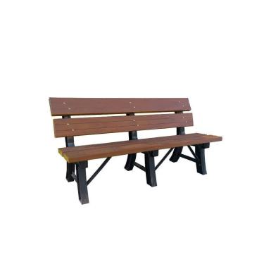 Imagem de Banco Para Jardim Em Madeira Plástica Inbrasil 1,50mt