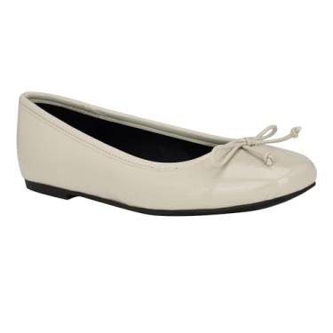 Imagem de Calvin Klein Sapatilha feminina Bronte Ballet, Marfim 151, 38