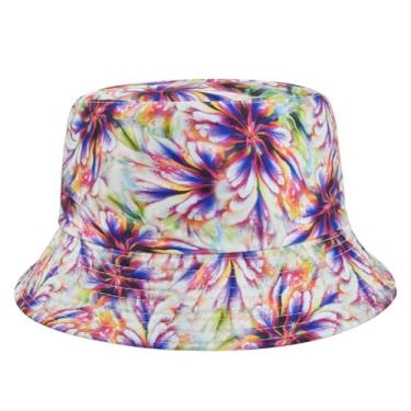 Imagem de Chapéu balde masculino e feminino chapéu balde grafite chapéu balde tie-dye espaço chapéu de verão pesca chapéu de sol chapéu de aventura ao ar livre (FH315 (2)), Fh315 (2), Tamanho Único