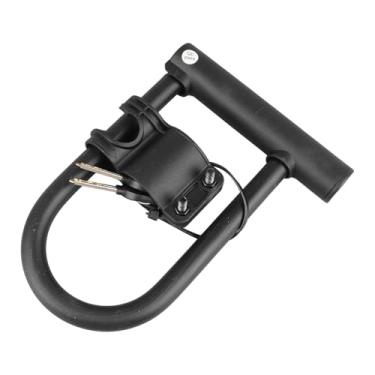 Imagem de Conjunto de cabo de aço para bicicleta U Lock antifurto com 2 chaves leve e trava de segurança para bicicleta de montanha universal