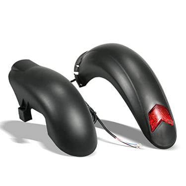 Imagem de Conjunto Dianteiro e Traseiro de Proteção de Pneu Traseiro para Scooter Elétrica M4 Feito de Material Plástico de Alta Intensidade Em Formato Aerodinâmico