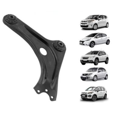 Imagem de Bandeja Suspensão Sem Pivô Nakata Peugeot 208 Dianteira Direita 2013 A