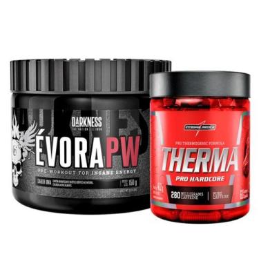 Imagem de Evora Pré Treino 150g + Therma Pro 60 Caps Integralmedica, Frutas.Verm