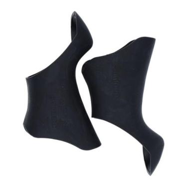 Imagem de Capa Borracha Original Shimano Sti St A070 Par Preto Par