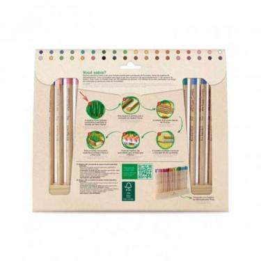 Imagem de Lápis De Cor Supersoft 36 Cores Naturaledition Faber-Castell