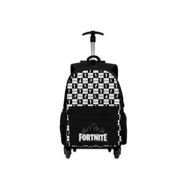 Imagem de Bolsa Mochila Escolar Para Criança Infantil Com Rodinha De Carrinho Pa