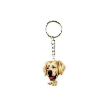 Imagem de Chaveiro Heads De Metal - Golden Retriever - The Heads