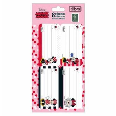 Imagem de Etiqueta para caderno minnie com 8un 234524 / un / tilibra