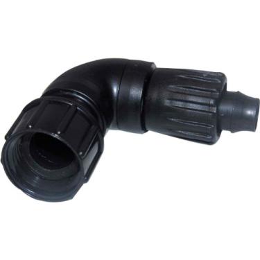 Imagem de LASCO 15-8424P 620-710 OD Adaptador giratório de tubo de gotejamento Power-Loc, tubo principal por mangueira de jardim fêmea giratória