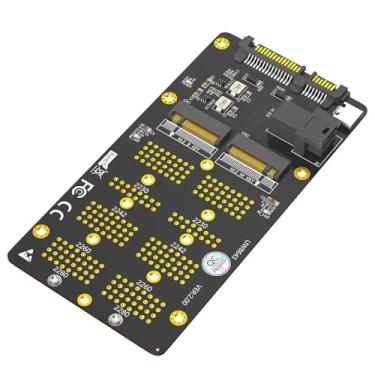 Imagem de Mustpoint Nova versão 2 em 1 Combo M.2(NGFF) NVMe SSD/SATA-Bus SSD para SFF-8643 e adap...