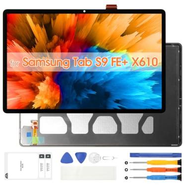 Imagem de Tela de substituição para Samsung Galaxy Tablet S9 FE+ para Samsung Tab S9 FE Plus SM-X...