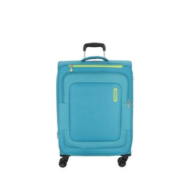 Imagem de Mala de Bordo Expansível em Poliéster American Tourister By Samsonite New Duncan Cadeado Tsa - Azul, U