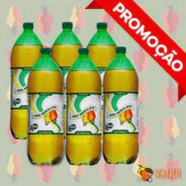 Imagem de Cajuína são geraldo fardo com 6 unidades de 2 litro