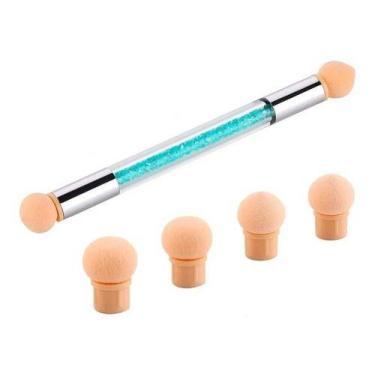 Imagem de Pincel Unhas Caneta Sombreamento Gradiente Nail Art Manicure - OEM