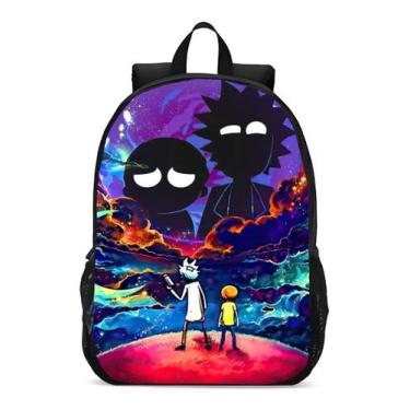 Imagem de Mochila Escolar Infanto Juvenil  Cientista Maluco Novidade - Geek Skin
