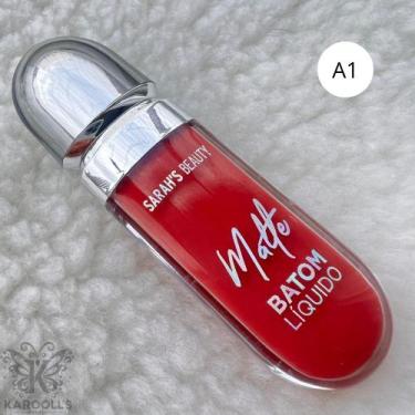 Imagem de Batom liquido Matte - Sarah Beauty - SarahS Beauty, COR 1