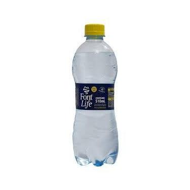 Imagem de ÁGUA MINERAL COM GÁS FONT LIFE 510ML com 12 unidades - par