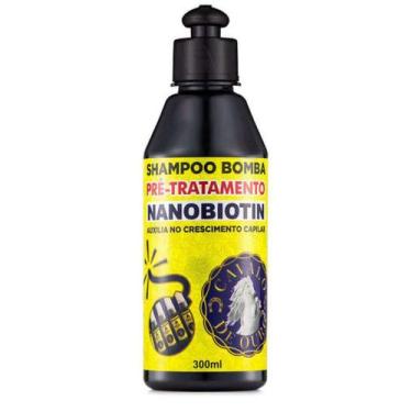 Imagem de Nanovin A Shampoo Bomba Cavalo de Ouro Nanobiotin 300ml