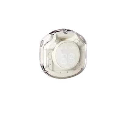 Imagem de Fone de Ouvido Bluetooth 5.3, Display Digital LED, Sem Fio, Visor Colorido, Hifi Intra-Auricular (Branco)